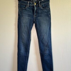 American Eagle Outfitters Blue Skinny Jeans Medium Indigo